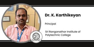 Sri Ranganathar Institute of Polytechnic College, Principal: Dr. K. Karthikeyan Interview